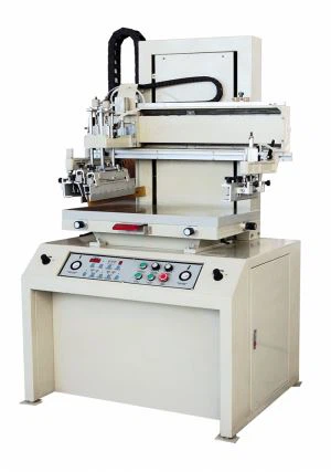 Mesin Cetak Skrin Pneumatik Rata Semi Auto S4060 dengan Vakum