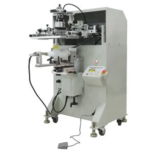 S350 Semi-auto Flat Round Oval Bottle Screen Printing Machine